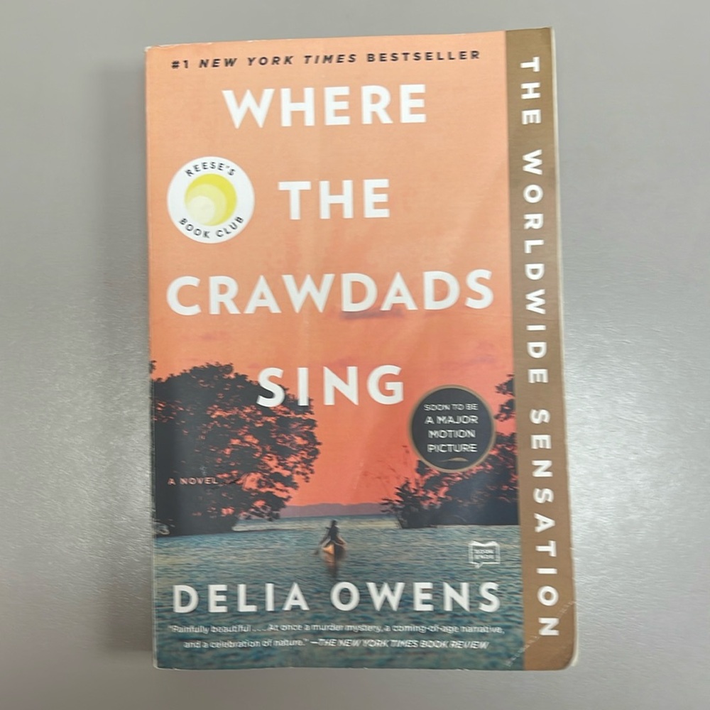Where The Crawdads Sing Book….good clean condition
